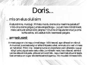 Doris Kareva luule esitlus #7