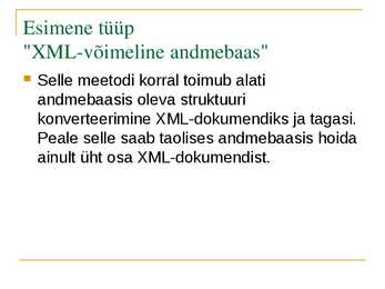 Andmebaasid #5