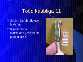 Kaabeldus #23