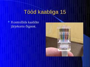 Kaabeldus #27