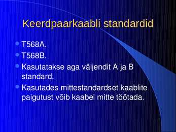 Kaabeldus #33