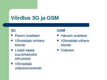 Mobiiliside ja GPRS #14