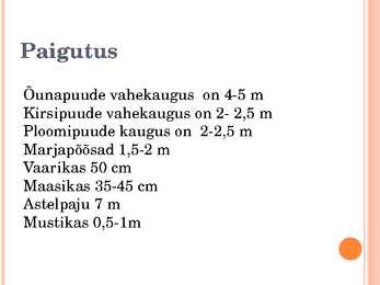 Aiaplaan puuviljandus #6