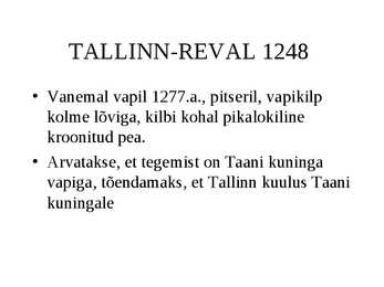 Eesti linnade vapid #2