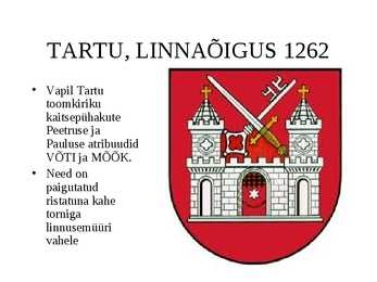 Eesti linnade vapid #7