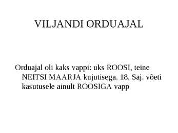 Eesti linnade vapid #10
