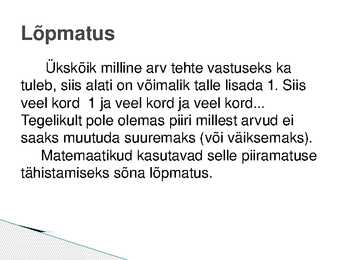 Suured arvud #12