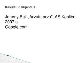 Suured arvud #16