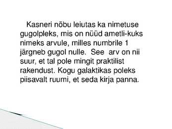 Suured arvud #6