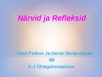 Närvid ja rakud