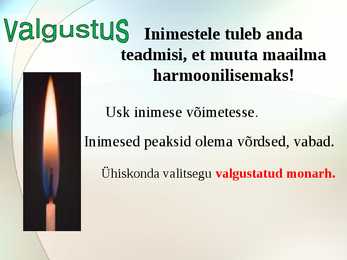 Valgustusaeg #2