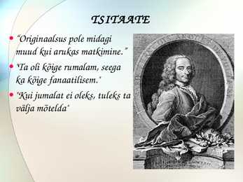 Valgustusaeg #8