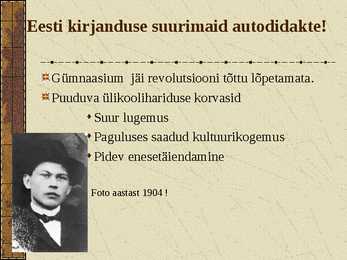 Friedebert Tuglas #4
