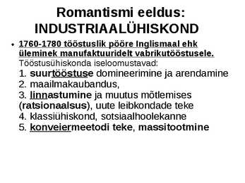 Romantilised ideaalid #3