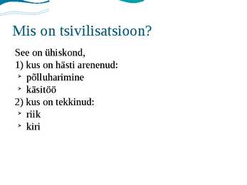 Idamaade muistsed tsivilisatsioonid #2
