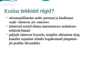 Idamaade muistsed tsivilisatsioonid #5