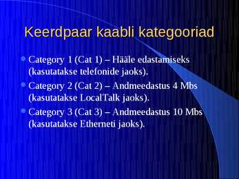 Edastusmeediumid #18