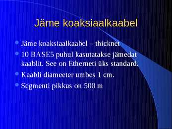 Edastusmeediumid #10