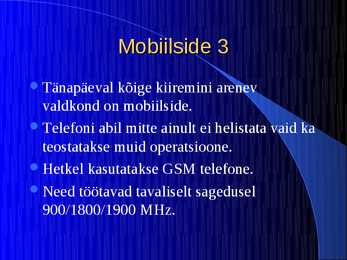 Mobiilside #4