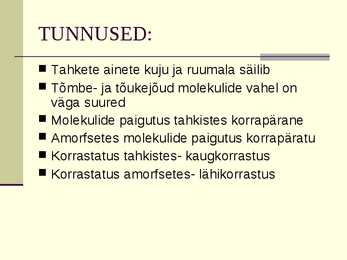 Tahked ained #2