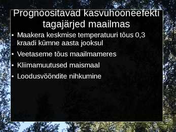 KASVUHOONEEFEKT #7