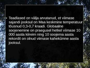KASVUHOONEEFEKT #8