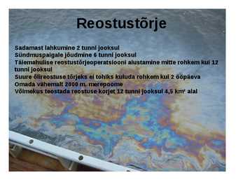 Naftareostused Läänemeres #22