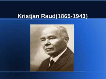 Referaat Kristjan Raud #2