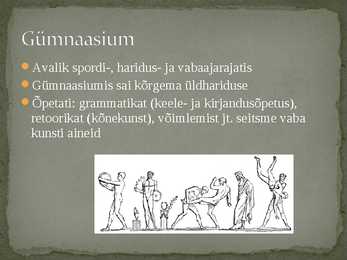 ATEENA KASVATUS JA KOOLISÜSTEEM #8