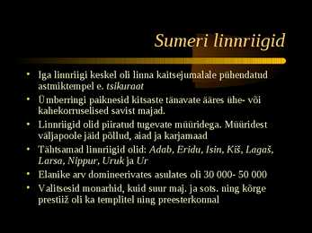 Mesopotaamia kokkuvõttev esitlus #11