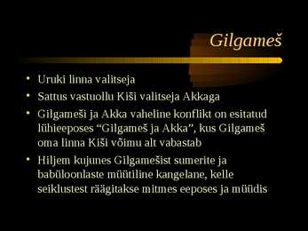 Mesopotaamia kokkuvõttev esitlus #6