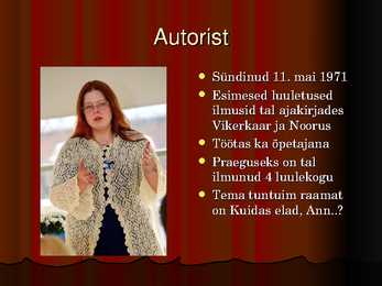 Kuidas elad- Ann- #6
