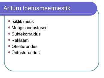 Äriturundus #23