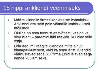 Äriturundus #24