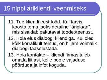 Äriturundus #27