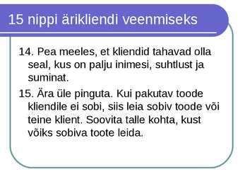 Äriturundus #28