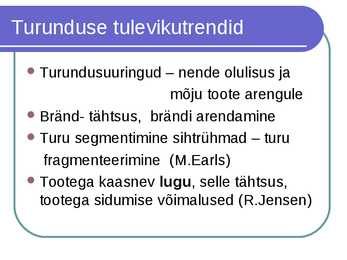 Äriturundus #8