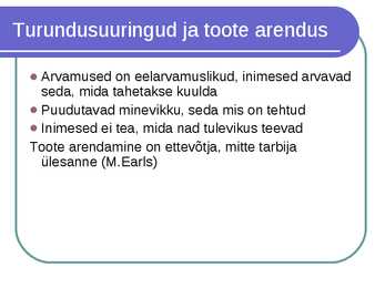 Äriturundus #9