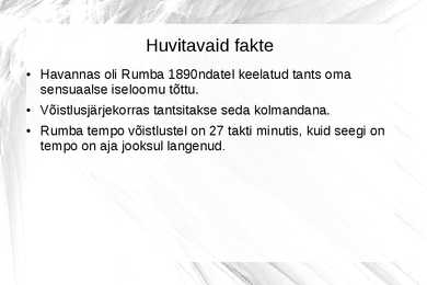 Rumba #9
