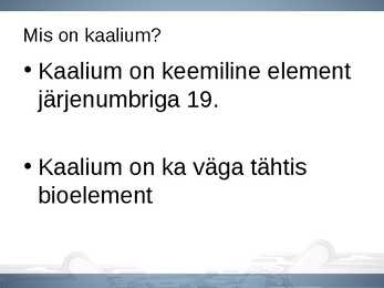 KAALIUM #2