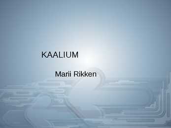 KAALIUM