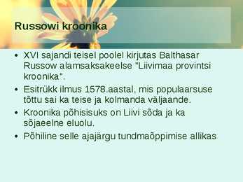 KESKAEG - haridus ja kultuur tol ajal #14