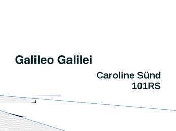 Galileo Galilei elulugu