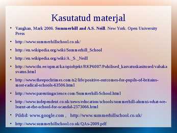 Summerhilli kool #9
