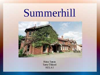 Summerhilli kool