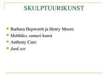 INGLISE KUNST #6