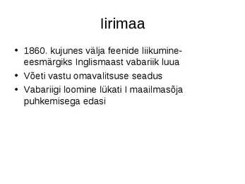 Inglismaa ülevaatlik esitlus #9