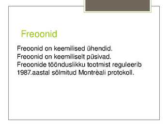 Freoonid #2