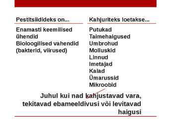 Pestitsiidid #4