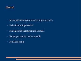 Mesopotaamia usund #2